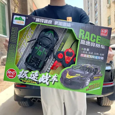Large Wireless Remote Control Off-Road Car, Racing Car Model for Children
