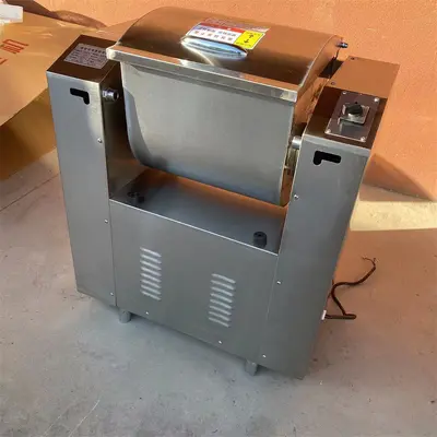 Çok Amaçlı Paslanmaz Çelik 100 kg Hamur Karıştırma Makinesi Tam Otomatik Hamur Yoğurma Makinesi Ticari Büyük Boy Hamur Karıştırma Makinesi