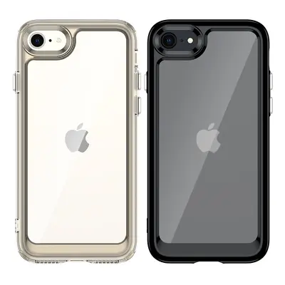 Renkli Apple SE2 cep telefonu kılıfı için uygundur SE3 cep telefonu kılıfı IP6/6S her şey dahil akrilik saf renk anti-6S Plus - 5