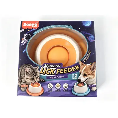 Dog Enrichment Toy Food Hiding Slow Feeder Bowl Licking Mat Tire Out Physical Energy Brain Teaser Interactive Self-Entertainment Stress Relief Cat Toy - 12