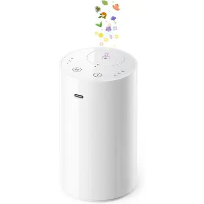 Silent Rechargeable Car Aroma Diffuser for Essential Oils
