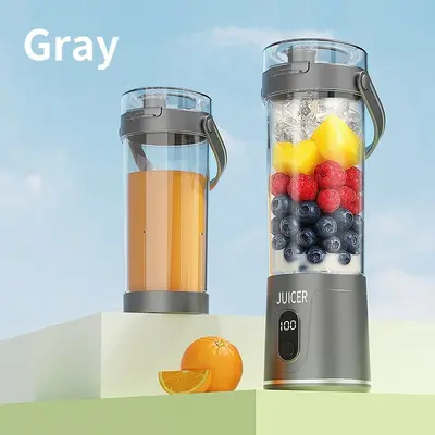 Factory Multifunctional Juicer Home Fruit Juice Machine Wireless Small Mini Electric Portable Juice Extractor - 12