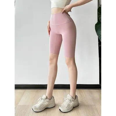 Kadın yoga pantolonu, yüksek belli, kalça kaldırmalı