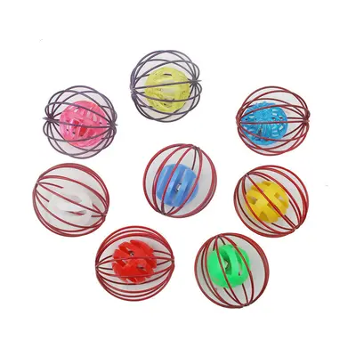 Cat Toy Hollow Bell Ball Mouse Simulation - 8
