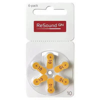 Sonic Original Imported Hearing Aid Batteries A10 A13 Phonak A312 A675 Professional Button Cell Batteries Siemens Batteries