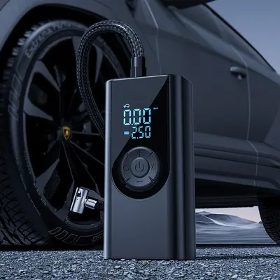 2025 Araç Hava Pompası Kablosuz Dijital Ekran Çift Ekranlı Hava Pompası Lastik Şişirme Cihazı Elektrikli Şişirme Araç Malzemeleri