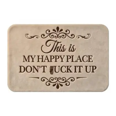 American Retro Diatomite Floor Mat, Entrance Doormat