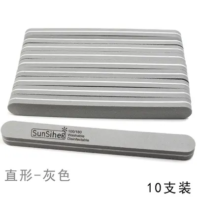 Nail polishing kit, sponge files and buffer strips - 7
