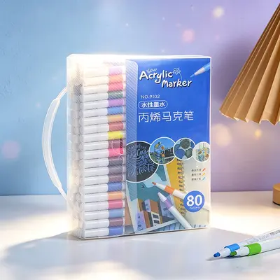 Auswaschbare Acrylmarker für Kinder - 11