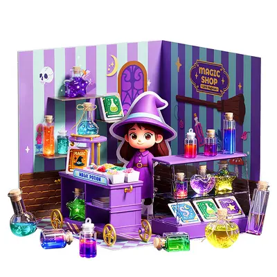 儿童玩具女孩子5到6岁7手工diy魔法药水10生日12六一节礼物9益智8