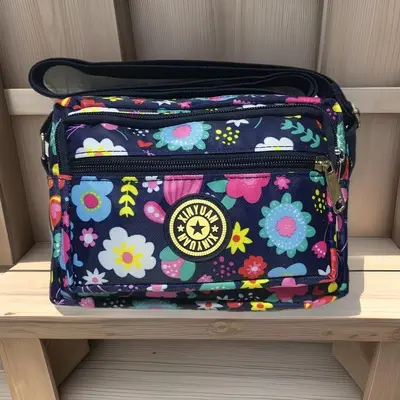 Small Floral Cloth Women's Single Shoulder Bag, 20x15 cm - 3