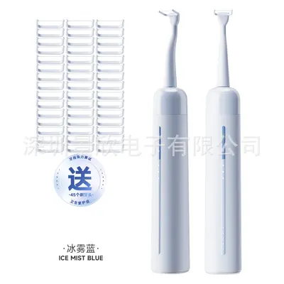Grenzüberschreitendes neues Modell Sonic elektrischer Zahnseide-Zahnbürsten-Mundpflege-Zahnreiniger-Zahnseide-Gerät IPX7 wasserdicht Auflade-Set - 8