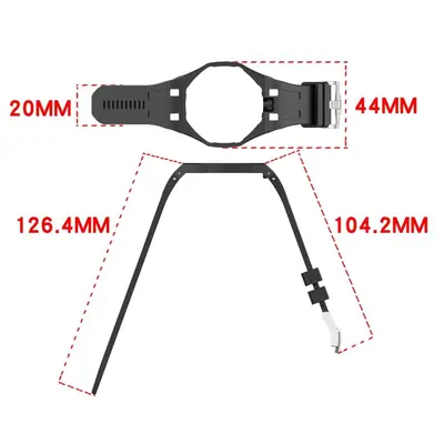 Silicone Watch Strap for Swatch Royal Pop - 3