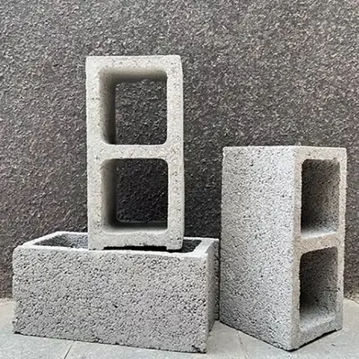 Cement Two-Hole Brick, Hollow Wall Concrete Machine Brick - 3