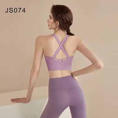 Women's Yoga and Pilates Sportswear Set for Spring and Autumn - 7