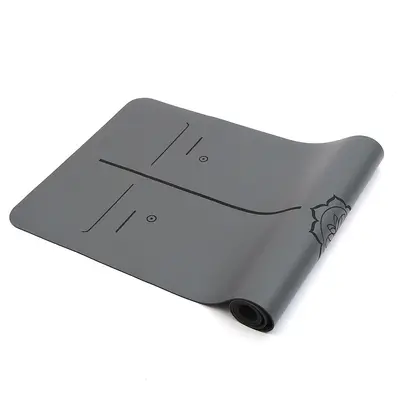 PU Natural Rubber Yoga Mat, Double-Sided Non-Slip, Thick and Wide - 7