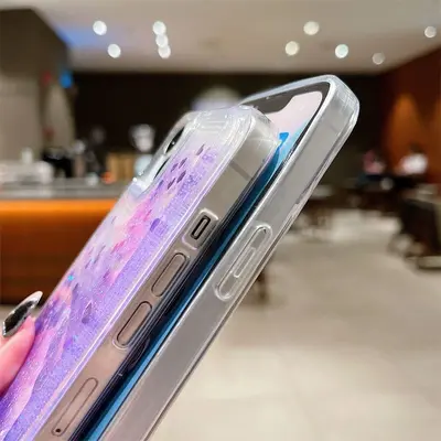 TPU büyük delikli dekompresyon sıvı kum telefon kılıfı, Apple 17 Pro Max sıvı iPhone 16/14 koruyucu kılıf 15 için uygun. - 5