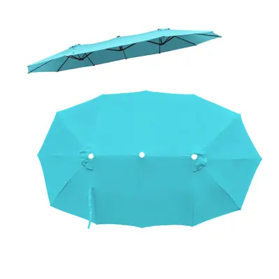 Replacement Canopy Fabric for Three-Arm Parasol, UV Protection for Garden and Outdoor - 3