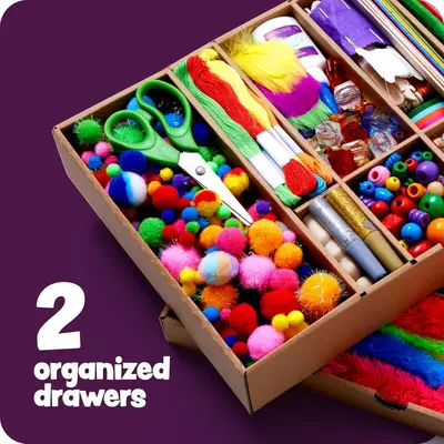 Amazon In-Stock Kids Handmade Educational Toy Material Kit Creative DIY Toy Set 3000pcs - 3