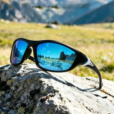 Cross-border Direct Supply 2026 New Polarized Sports Sunglasses Men Women Cycling Mountain Climbing Outdoor UV Protection Sunglasses