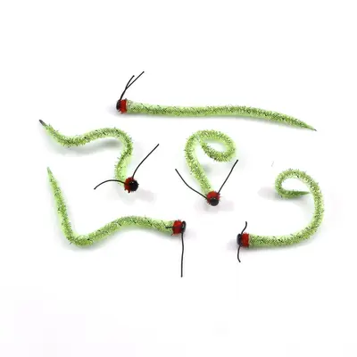 New cat self-play toy artificial insect cat toy DIY type cat toy original design source manufacturer