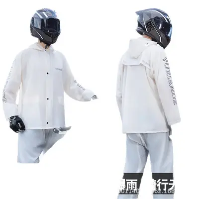 Raincoat and Rain Pants Set for Men