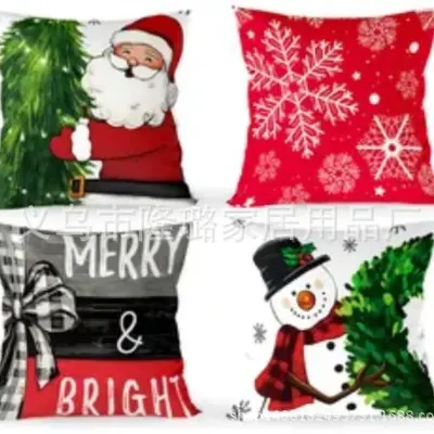 Christmas Pillow Cover Home Decor Cushion Cover Living Room Sofa Throw Pillow Bedroom Bed Pillow Cover Wholesale - 3