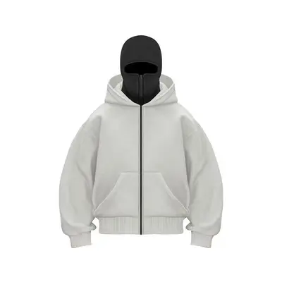 Sınır Ötesi İlkbahar Sonbahar Sezon Yeni Model Benzersiz Tasarım Çift Katmanlı Kapüşonlu Fermuar Sweatshirt Mont Bol Kesim Sokak Tarzı Erkek Kadın Çift Modeli - 9