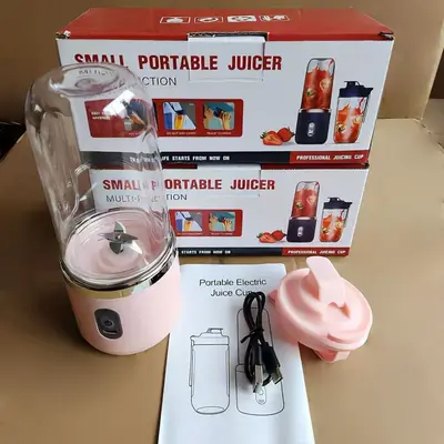 Portable juicing cup, rechargeable, multifunctional - 2