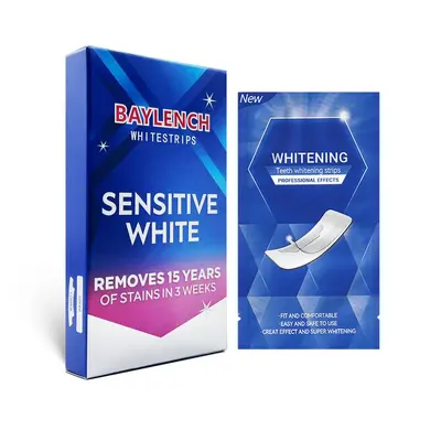 PROWHITE PAP teeth whitening dry strips, high adhesion, no residue