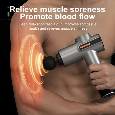 Mini Smart LCD Fascia Gun, Professional Electric Massager