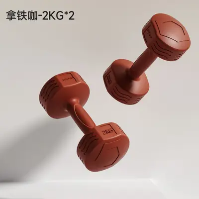Hantel Damen Fitness Heimtrainer Krafttraining Muskelaufbau Arme Neues Design Gummiert Kleine Hantel Set - 13