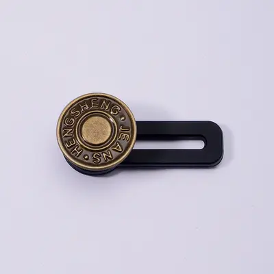 Denim Waistband Extender Button, No-Sew Removable - 10