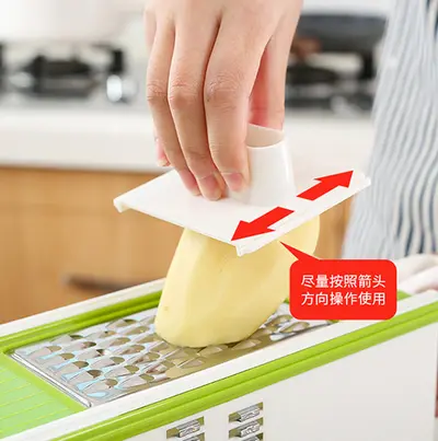 5-in-1 vegetable cutter kitchen potato slicer chopper - 3