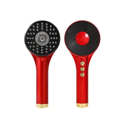 Baş masaj tarak, kırmızı ışık, nano teknoloji - 7