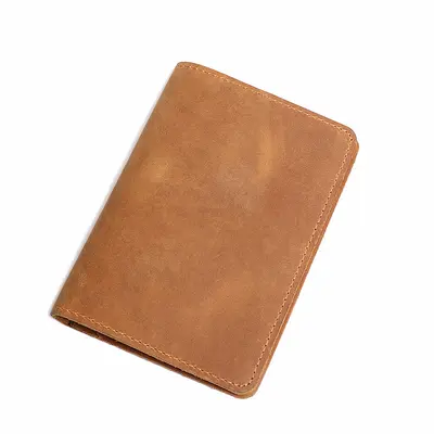 Reisepass-Etui Echtleder, Dokumenten-Organizer