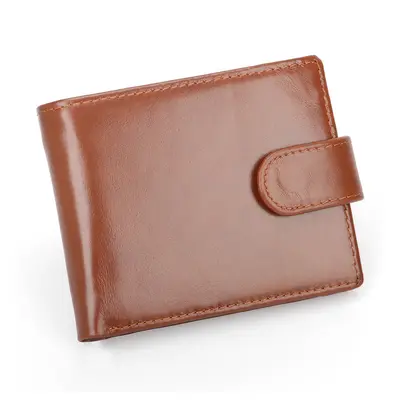 Birinci Sınıf Deri Erkek Cüzdan, RFID Korumalı, Kısa Model - 8