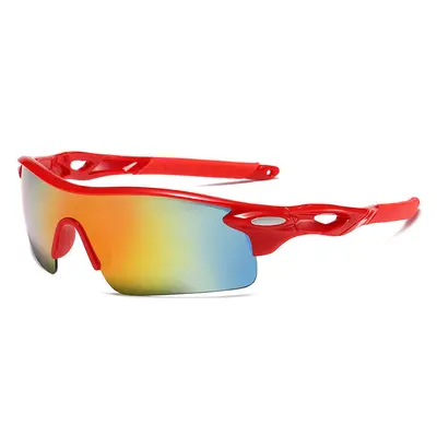 2026 Colorful Sunglasses, PC Protective Cycling Glasses, Unisex - 7