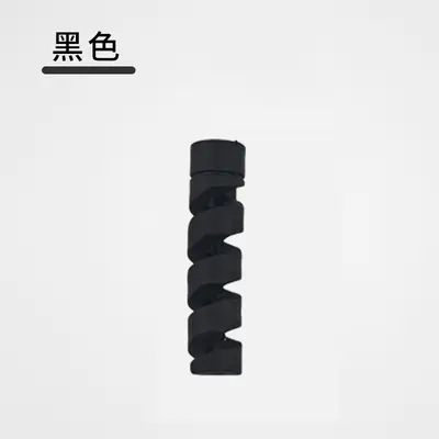 Data cable protective sleeve, spiral design, soft rubber - 7