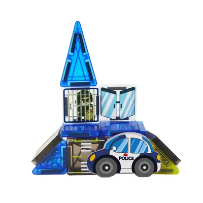 Mini Manyetik Çubuk Seti, 3,75 cm, Güçlü Mıknatıslı Eğitici Bloklar - 6