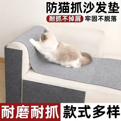 Self-Adhesive Cat Scratch Sofa Protector Pad, Wall Sticker and Scratching Board - 4