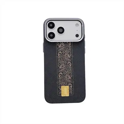 Karbon fiber telefon kılıfı iPhone 18 Pro Max, manyetik