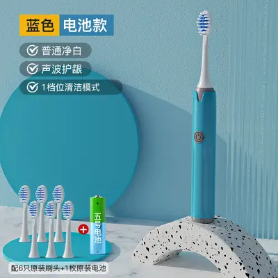 Rechargeable Household Vibrating Electric Toothbrush with Water Flosser for Adults - 13