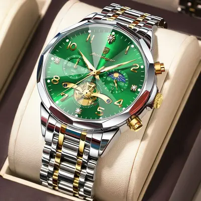 Herrenuhr, wasserdicht, Quarz, modernes Design - 10