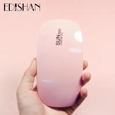 Mouse-Shaped USB Mini UV Nail Dryer Lamp, LED Gel Curing Light