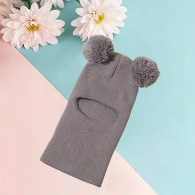 Children's Winter Hat and Scarf Set, Ear Protection, Fleece-Lined - 9