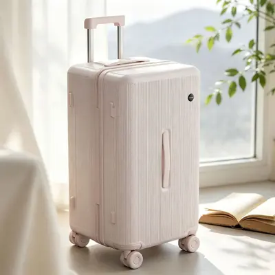 2026 New Model PC High-Value Luggage Case for Women Dundun Box Max Large Capacity Travel Suitcase 24 Inch Carry-On Trolley Case
