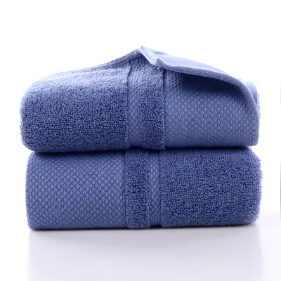 Baumwoll-Handtuchset 3-teilig, 100% Baumwolle mit Stickerei - 12