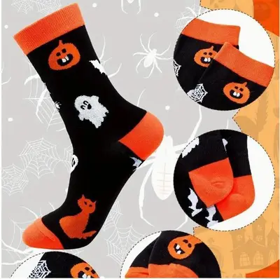 Autumn Mid-Calf Cotton Socks for Men and Women