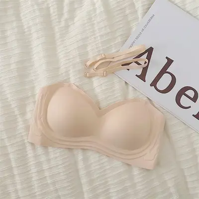 Strapless Push-Up Bra, Non-Slip Bandeau for Small Busts - 7